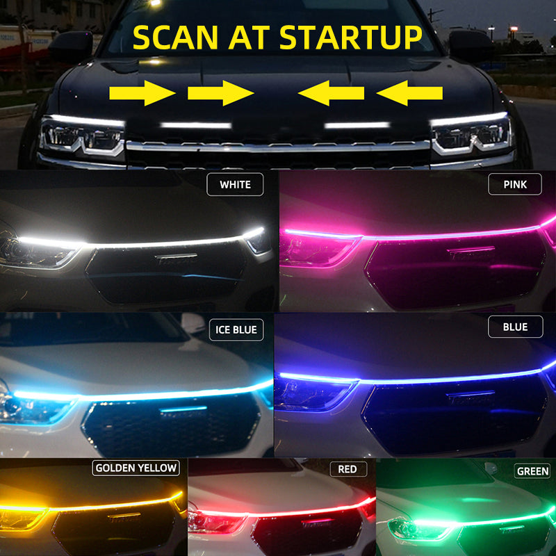 Dynamic Scan LED Hood Strip