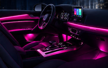 Dynamic RGB Symphony Car Ambient Lighting Strip